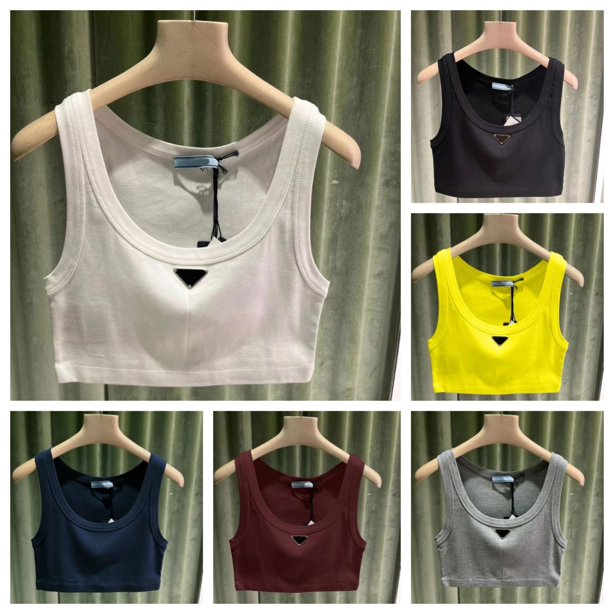 Designer Tops Womens Tank Top Luxury Brand Letter Printed Y2K Sexy Hot Chicks Vest Summer Fashion Casual Simple Slim Versatile Sleeveless Vest - 2 of 8