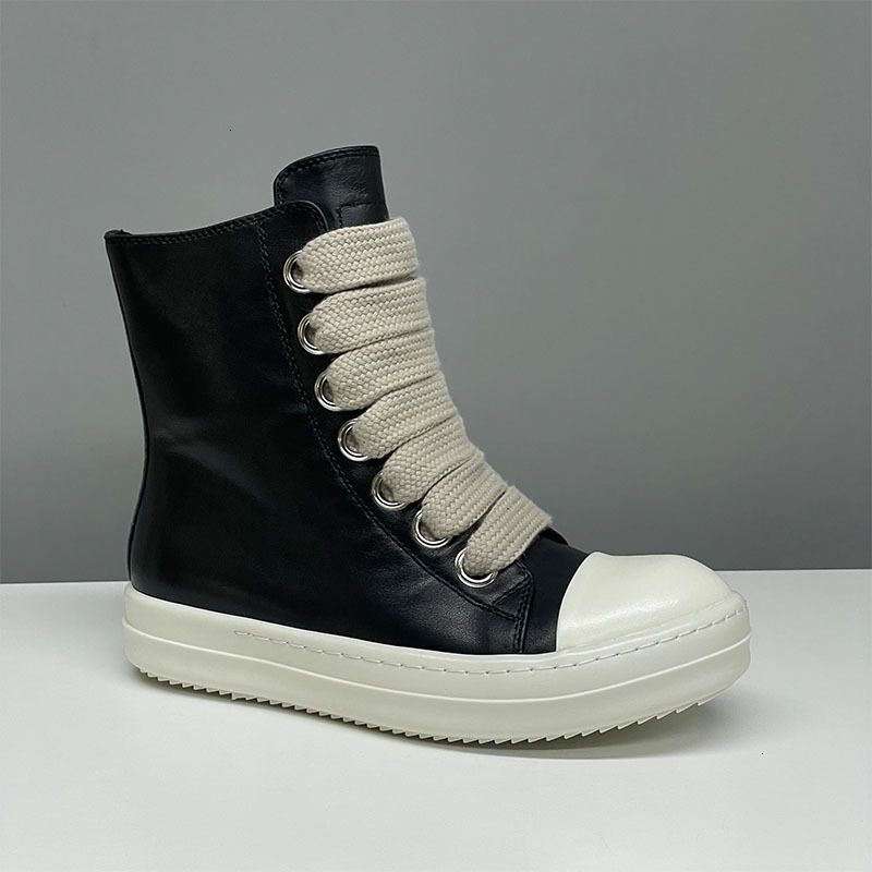 mens vintage sneakers designer canvas boot leather boots lace up sneaker suede Chunky platform shoes ankle boots1124 - 5 of 8