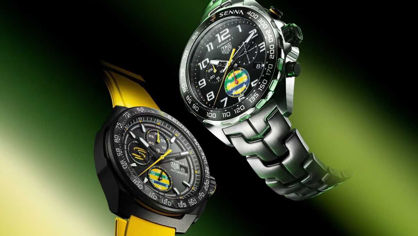 TAG Heuer Formula 1 Chronograph x Senna Stainless Steel Men's Watch Stainless Steel Case Silver Case New - 2 of 5