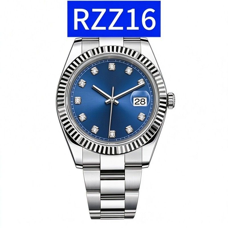 mens and womens luxury designer mechanical watch luminous date window waterproof 904Lstainless steel elegant everyday watches - 7 of 8