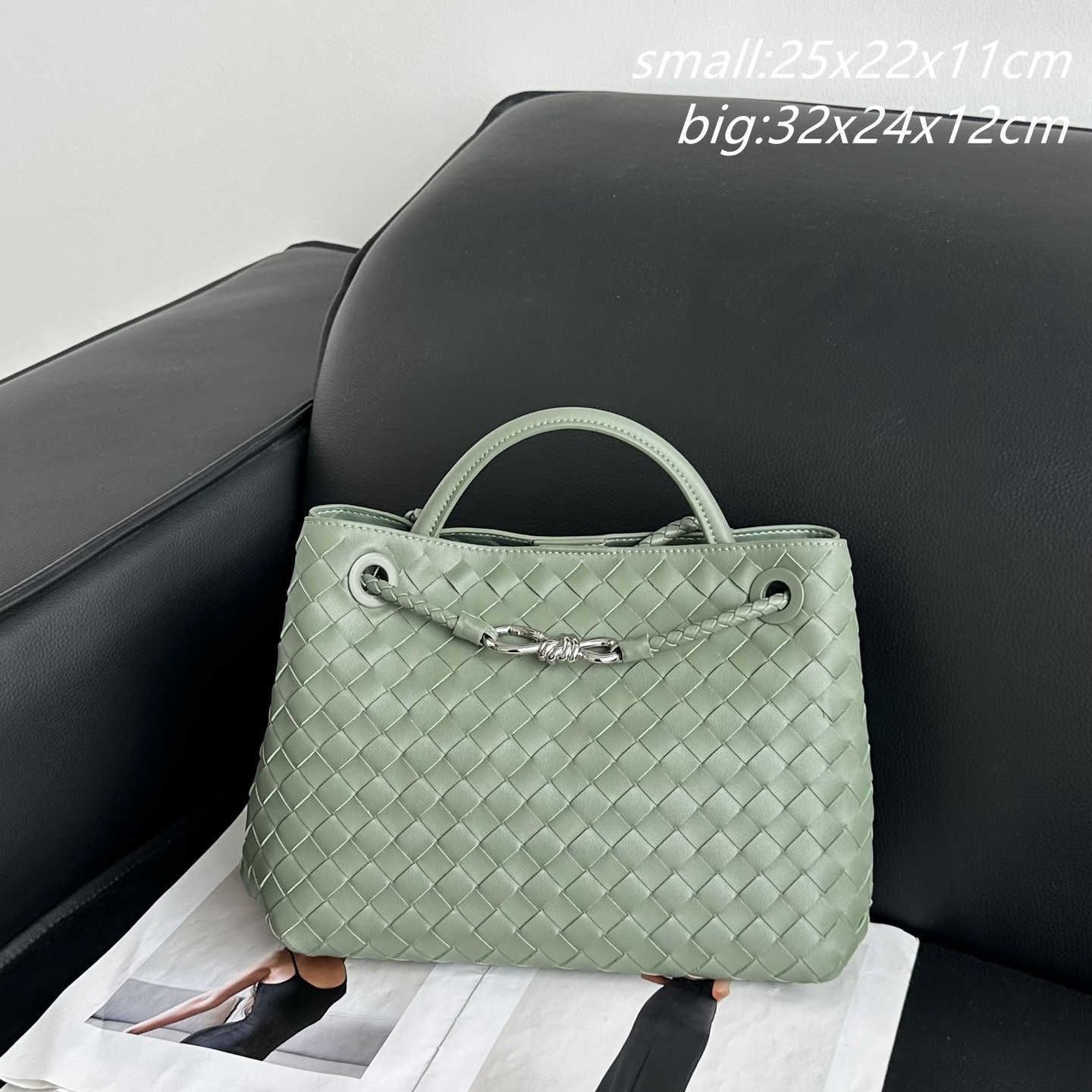 designer bag lady bag large capacity tote bag luxury bag Shoulder Bags Designer bottegavenetas bag andiamo silver buckle New Suede Metal Buckle Medium Hobo Trendy - 2 of 6