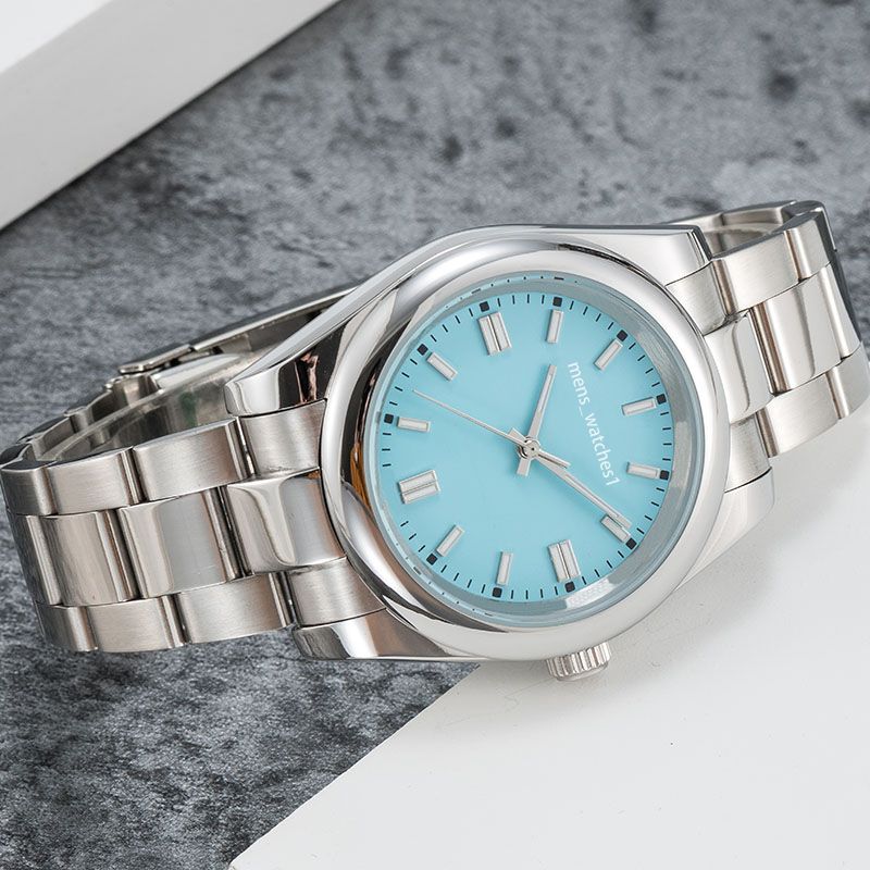 couple men's and women's luxury automatic mechanical watch 36mm41mm sapphire stainless steel watches - 6 of 9