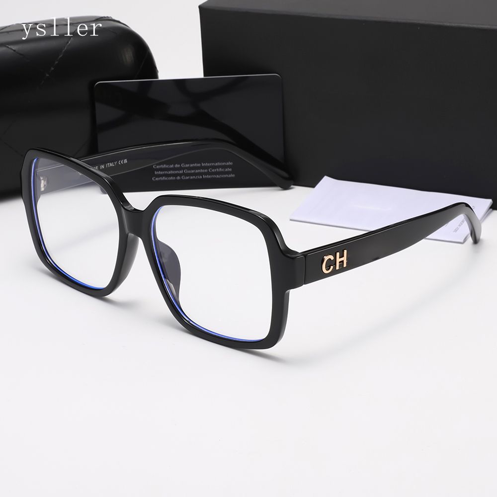 Hot Luxury Oval Sunglasses for Men Women Designer Summer Shades Polarized Eyeglasses Black Vintage Oversized Sun Glasses of Women Male Sunglass with Box - 1 of 6