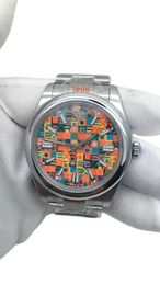U1 Rolex Oyster Perpetual Automatic Stainless Steel Watch Bezel Men's Watch Sapphire Glass Case New Black Case - djzhucl