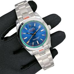 U1 Rolex Milgauss 116400 40MM Automatic Stainless Steel Watch Bezel Men's Watch Sapphire Glass Case New - djzhucl