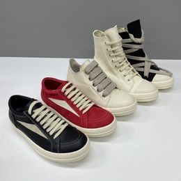 Large Size EU48 Free Shipping Designer Casual Shoes Designer Boots Men Women High Top Sneaker Canvas Casual Shoes Leather Suede Thick Rope Walking Shoes 1124 - djzhucl