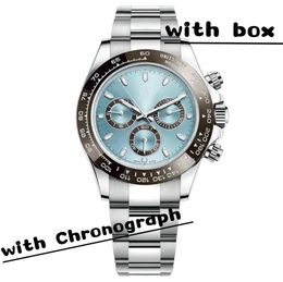 Luxury Men Watch 2813 Automatic/quartz Movement Watches Full Stainless Steel Sports Chronograph Mens Watches luminous montre de luxe Wristwatches gifts - djzhucl