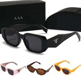 luxury Designer Sunglasses Womens Mens Wearing Outdoor Shades Fashion Senior Eyewear For Women Eyeglasses Frame Vintage Sun Glasses Triangular Signature With box - djzhucl