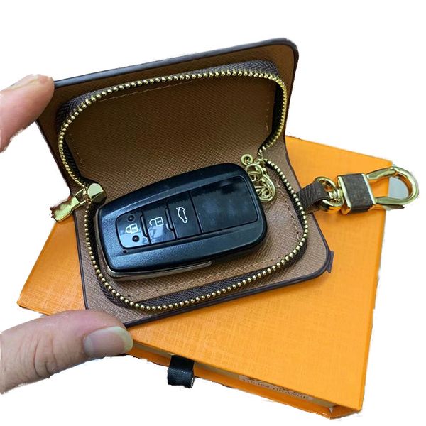 Fashion Keychain Buckle Bag Car Keychains Handmade Leather Men Women key chain Bags Pendant Accessories - Fashion Accessories - djzhucl