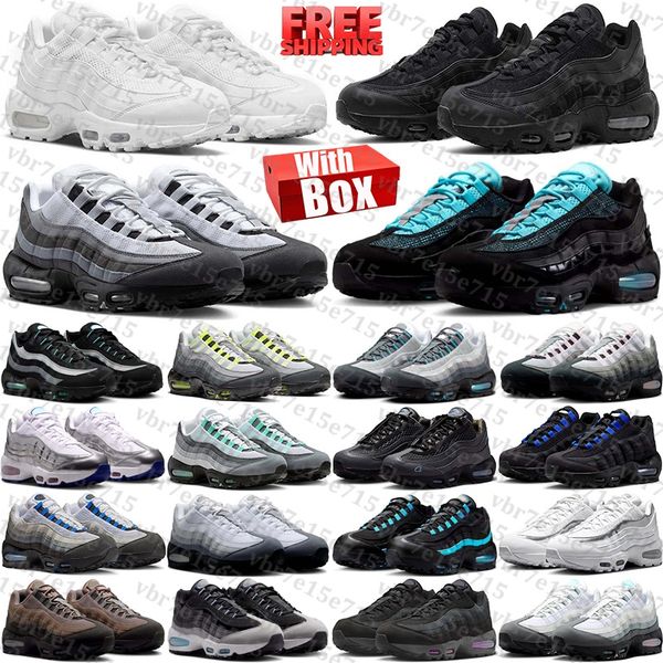 free shipping with box Designer 95 95s sneakers Running Shoes neon Pink Foam black trainers for mens womens chaussure black Outdoor men women Sports runners - Shoes & Accessories - djzhucl