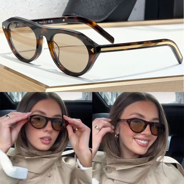 Sunglases Designer Women Beach Trendy Classic Square Metal Legs Letter Design Cat Eye Top Quality Eyeglasses Oval Luxury Monogram Sunglasses PR B15S 12A - Bags, Shoes & Accs - djzhucl