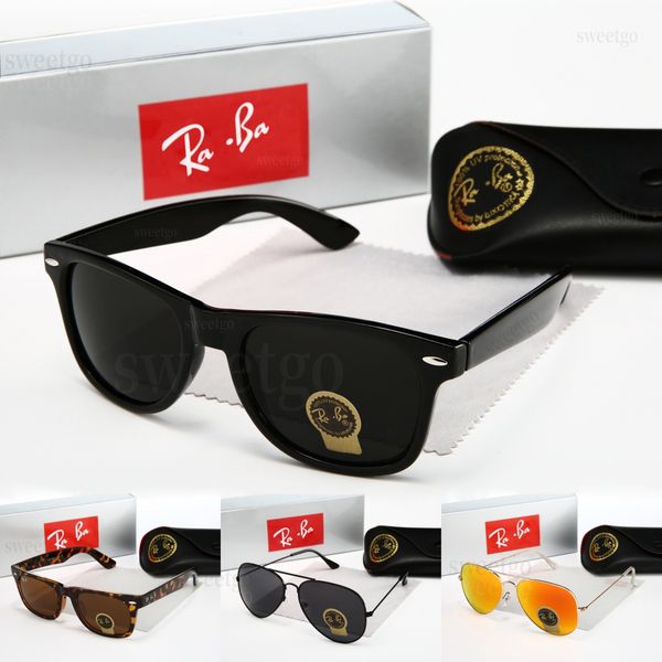 With Box Luxury Sunglasses UV400 Protection Polarized Option Glasses Polished Silver Frame Designer Sunglasses Outdoor Flying Beach Sunglasses For Women Men - Fashion Accessories - djzhucl