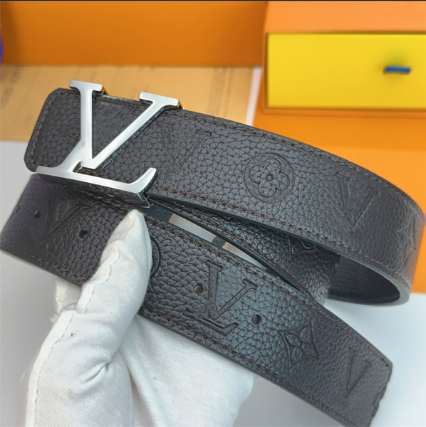Luxury belt men designers for belts fashion business daily belt wholesale mens waistband womens metal letter buckle reversible with box - djzhucl
