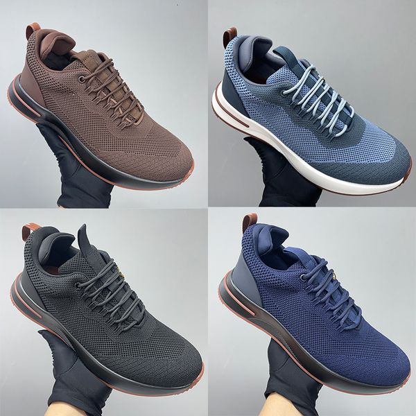 10A Men Luxury Knit Trainers 2026 Week End Walk Sneakers Mens Designer Storm System Technical Mesh Lace Up Cushion Sole Sport Shoes 1168 - Shoes & Accessories - djzhucl