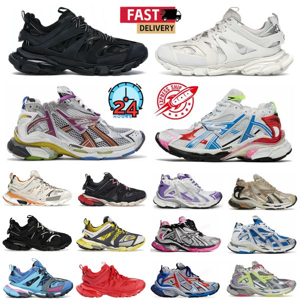 Desinger Casual Shoes Runner 7 7.0 Track Led Sneaker Tracks 3 3.0 Platform Sneakers Luxury Paris Gomma Leather Trainer Extraordinary Mens Women Trainers Size 35-46 - Shoes & Accessories - djzhucl