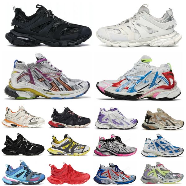 Desinger Casual Shoes Runner 7 7.0 Track Led Sneaker Tracks 3 3.0 Platform Sneakers Luxury Paris Gomma Leather Trainer Extraordinary Runners Mens Trainers 35-46 - Shoes & Accessories - djzhucl