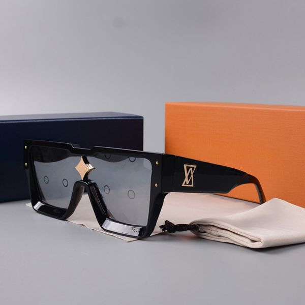 Designer Sunglasses Man Sunglasses Woman Fashion Glasses Rectangle Big Full Frame Letter Design for Man Women 5 Option Top Quality - Fashion Accessories - djzhucl