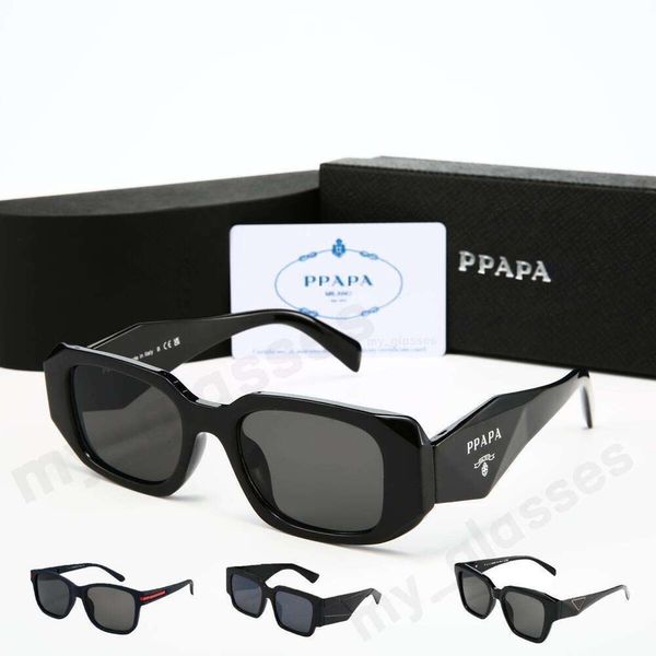 Luxury Designer Sunglasses Symbole Triangular Signature Angular Frame UV400 Protection Anti Glare Eyewear for Men Women Fashion PR17WS Sun Glasses with Box - Fashion Collection - djzhucl
