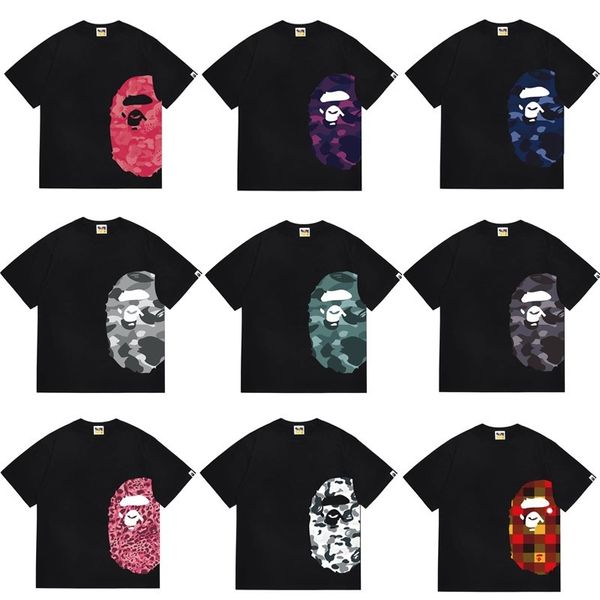 Fashion casual breathable oversize loose short sleeve designer shirts men women t shirt Letters Printed Vintage Washed Round-Neck tshirt - Apparel - djzhucl