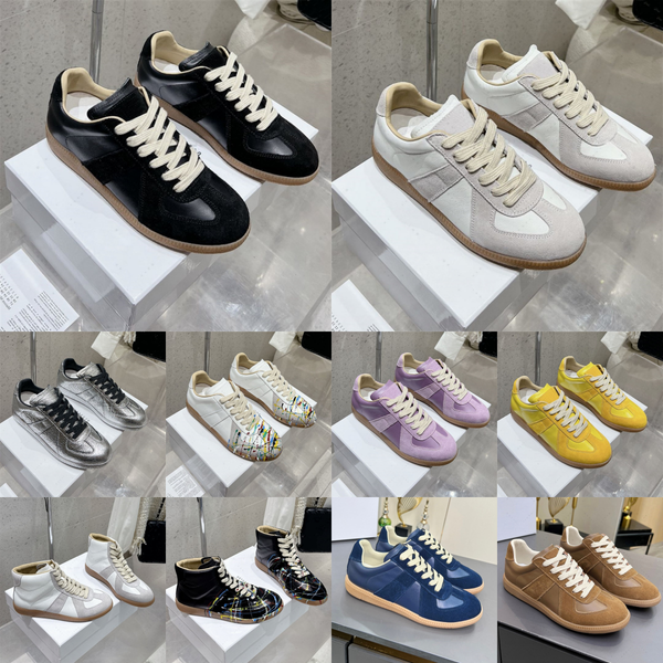 designer shoes gats men running shoes suede mm6 woman mens sneakers flat foam casual shoes trainer outdoor shoes men shoes - Shoes & Accessories - djzhucl
