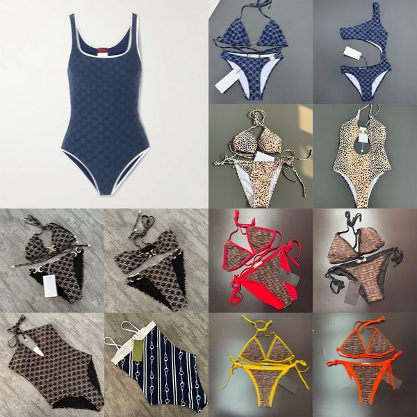 Designer Women's Bikini Swimwear Full Rhinestone Letter Swimsuit Summer Beach Vacation Luxury One Piece Swim suit Womens Sexy Slim Bikini Set - Apparel - djzhucl