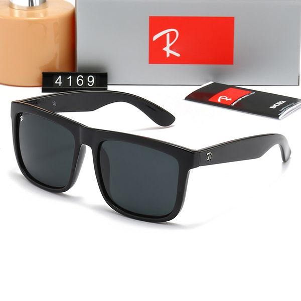 Fashion sunglasses 2140 glasses and Classic JUSTIN 4165 Eyewears Iconic Style Stylish Polaroid HD Polarized Optical Glass Lenses Gifts Box 02 - Bags, Shoes & Accs - djzhucl