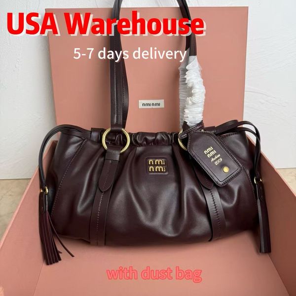 12A High-quality Designer bag Joie Nappa handbag Wander shoulder bag women's leather crossbody bag retro motorcycle bag Arcadia Matelasse sheepskin bowling bag tote - Bags, Luggage & Accessories - djzhucl