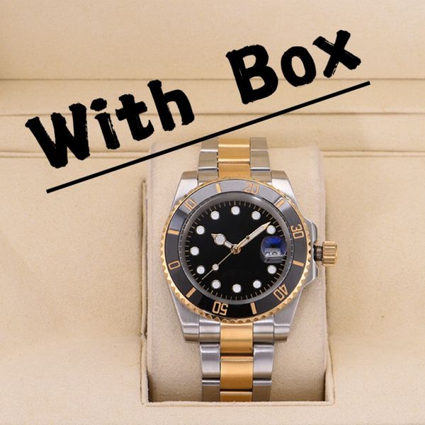 U1 Luxury Mens/Womens Watches Automatic Mechanical 40mm Watch 904L Stainless Steel Blue Black Ceramic Sapphire glass luminous WristWatches montre de luxe - Watches - djzhucl