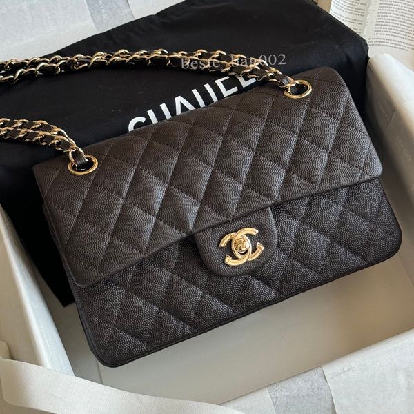 10A Caviar cf Classic Designer bags Shoulder Bag Sheepskin Women's Crossbody Bags Diamond Pattern Metal Chain Doube C Letters Flap Closure Handbag 25 bag tote bag 01 - Bags, Shoes & Accs - djzhucl