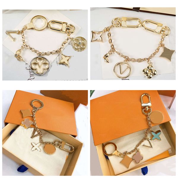 Fashion Brand Letter Designer Keychains Metal Keychain Womens Bag Charm Pendant Auto Parts - Fashion Accessories - djzhucl