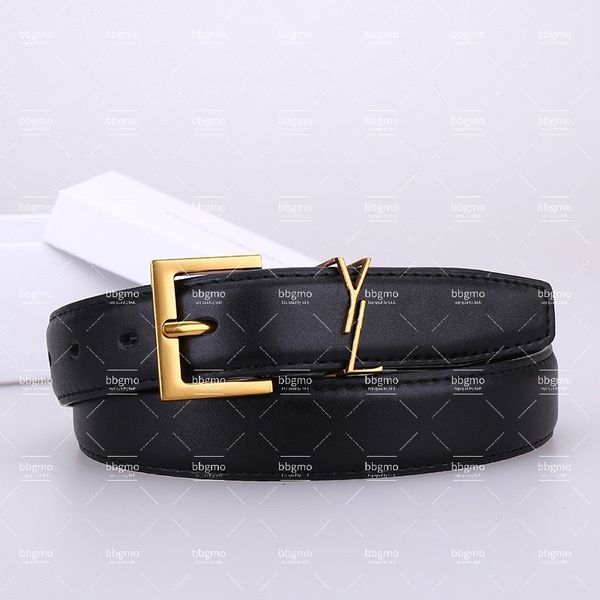 Belt Designer Belt Quiet Belts for Women Men Belt Genuine Leather 2.5 C M Width High-quality Multiple Styles with Box No Box Optional - Fashion Accessories - djzhucl