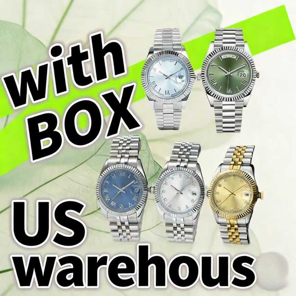 mens and womens luxury designer mechanical watch luminous date window waterproof 904Lstainless steel elegant everyday watches - Watches - djzhucl