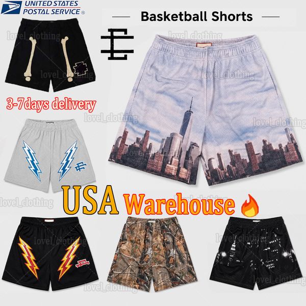 erics emanels shorts Mens Swim Ees Shorts Designer Fashion Basketball Gym Jogger Beach Pants High Quality Summer Board Trunks Mesh Lining Casual Sport Running Short - Apparel - djzhucl