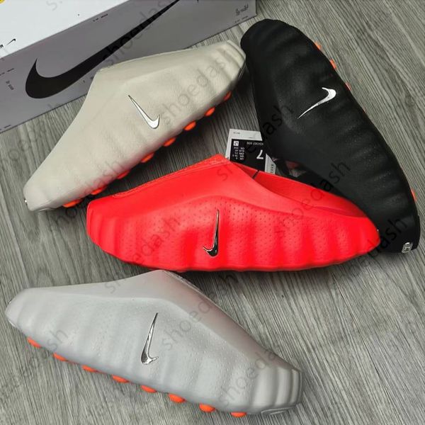 Designer Mind 001 002 Running for Men Women Pre-match Tech Comfortable Slippers Bone Solar Red Black Chrome Light Smoke Grey Fashion Shoes top quality - Shoes & Accessories - djzhucl