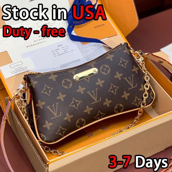 10A Top quality Designer Bag Fashion pochette Liv bag Shoulder bag women Leather Embossed bag Old Flower Handbags Designer purse - Bags, Luggage & Accessories - djzhucl