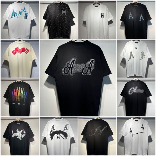 Unisex Minimalist T-Shirt Fashion Letter Print Short Sleeve Tee Casual Loose Fit Cotton Graphic Top Simple Streetwear Daily Casual Clothes for Men Women - Apparel - djzhucl