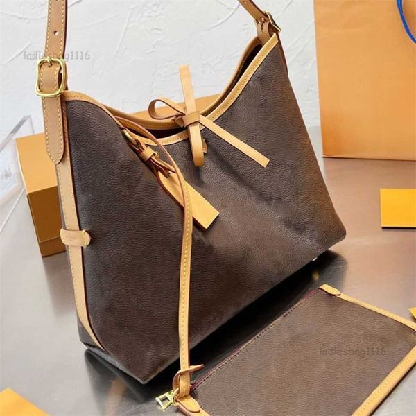 High quality Carryall Shoulder Bags Fashion MM PM Tote Bag Designer Womens Handbags Canvas Leather Vintage Carry All 2 In 1 Hobo With Wallet detachable shoulder strap - Bags, Shoes & Accs - djzhucl