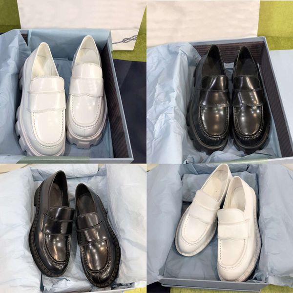 loafers designer men monolith loafer brushed leather loafers women leather shoes High quality 517 - Shoes & Accessories - djzhucl