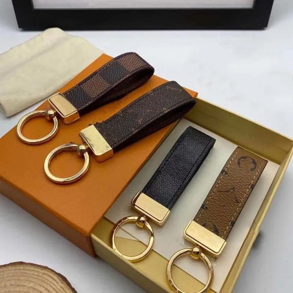 2025 DRAGONNE KEY HOLDER Accessories Designer Floral Canvas Keychain Car Key Chain Ring Charm Pochette Accessoires Name Tag Hot Stamping Stamp 5JL8 - Fashion Accessories - djzhucl