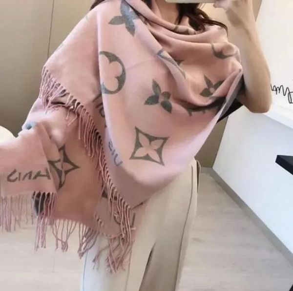 New Luxury Scarfs Designer Scarf Pashmina For Women mens Designers Warm Scarfs Fashion Classic Men And Women Cashmere Wool Long Shawl Box - Fashion Accessories - djzhucl