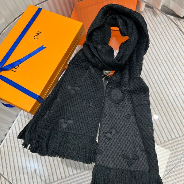 designer scarf letter embroidery scarfs cashmere autumn and winter women warm men comfortable touch senior fashion process versatile size 35x180cm 02 - Fashion Accessories - djzhucl