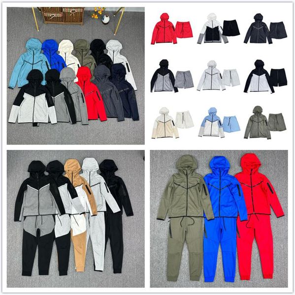 Tech Fleece Mens Womens Hoodies Pants Tracksuits Sports Jackets Space Cotton Trousers Man Tracksuit Bottoms techfleece Man Joggers - Apparel - djzhucl