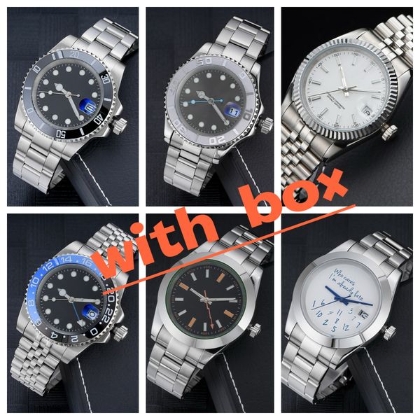 Mens Mechanical Watches 36/41MM Automatic Full Stainless steel Luminous Waterproof 28/31MM Quartz Women Watch Couples Style Classic Wristwatches montre de luxe - Watches - djzhucl