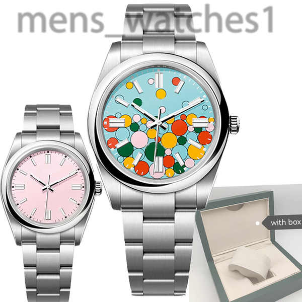couple men's and women's luxury automatic mechanical watch 36mm41mm sapphire stainless steel watches - Watches - djzhucl