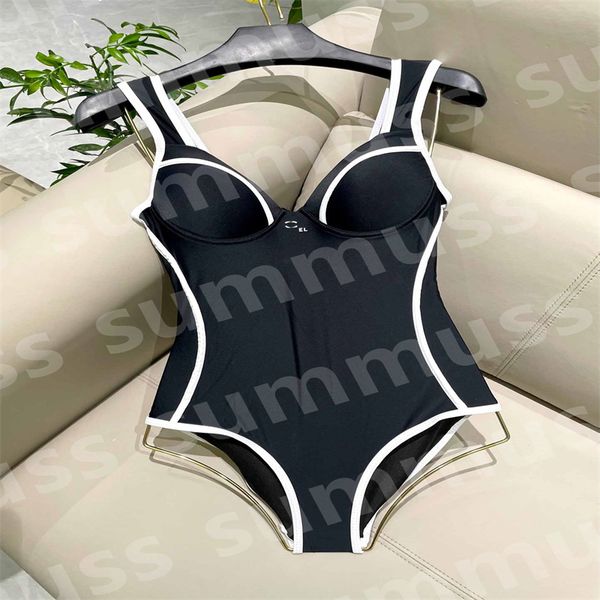 Designers Sexy 1 Piece Swimwear Women Fashion Swimsuit Summer Vacation Bathing Suit High Cut Beachwear Solid Print New Bather Bikini - Apparel - djzhucl