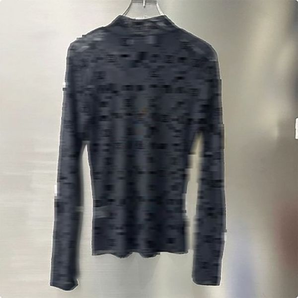 Women's T Shirts Gotoola 2023 High Version Spot Small Mesh Top Overclothes Moon Long Sleeve Bottoming Shirt Lace Sexy Girl Style - Apparel - djzhucl