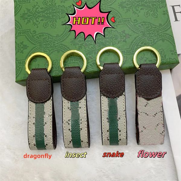 Designer Keychain Two items cheaper Fashion Men Women purse Keychain luxury High Quality Leather Bag Lanyard Gold Plated Key chain Car bag charm with box TOP001 - Fashion Accessories - djzhucl