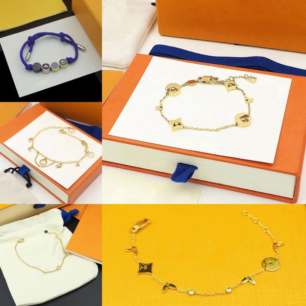 bangle bracelet jewelry woman designer bracelet 18k gold plated stainless steel jewlery 925 sterling silver jewelry womens accessory flower luxury braclets gift - Jewelry - djzhucl