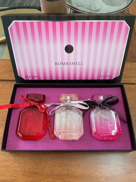 30ml 3piece Secret Perfume Set Women Sexy Girl 100ml Fragrance Long Lasting High Quality With Gift Box Birthday Gift box Perfume - Health & Beauty - djzhucl